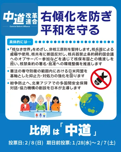 中道改革連合_右傾化を防ぎ平和を守る