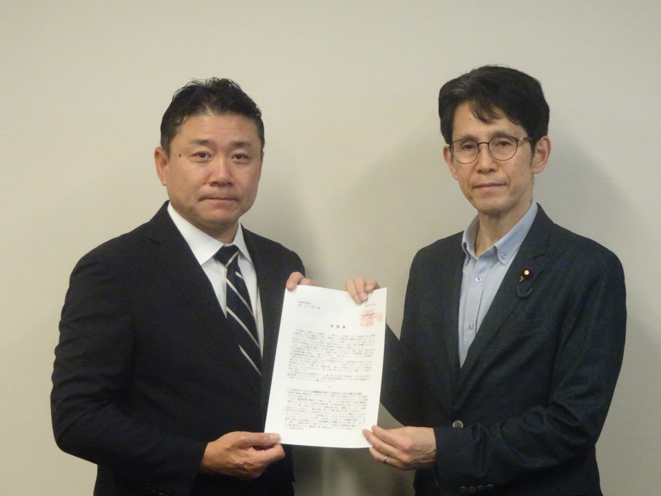 20260618連合より「2026年度 連合の重点政策」に関する要請