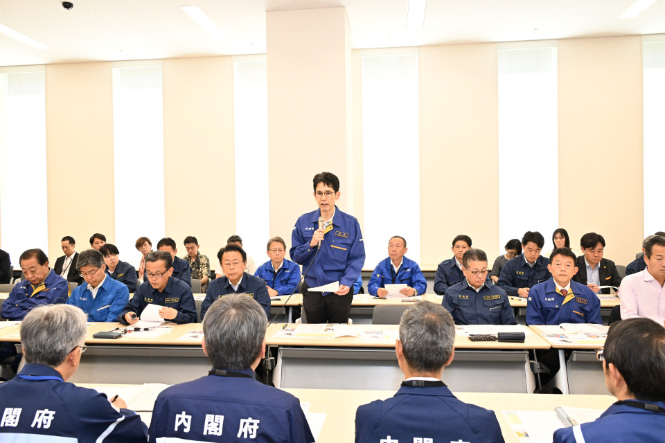 2026年8月19日 千葉豪雨に関する3党合同ヒアリングで発言する階幹事長
