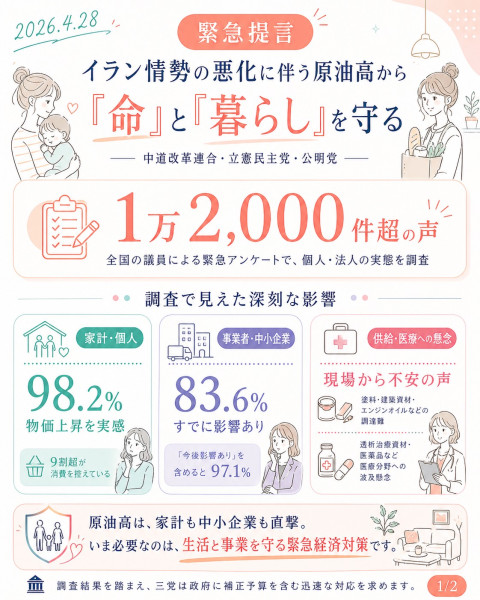命と暮らしを守る緊急提言（Aパターン表）