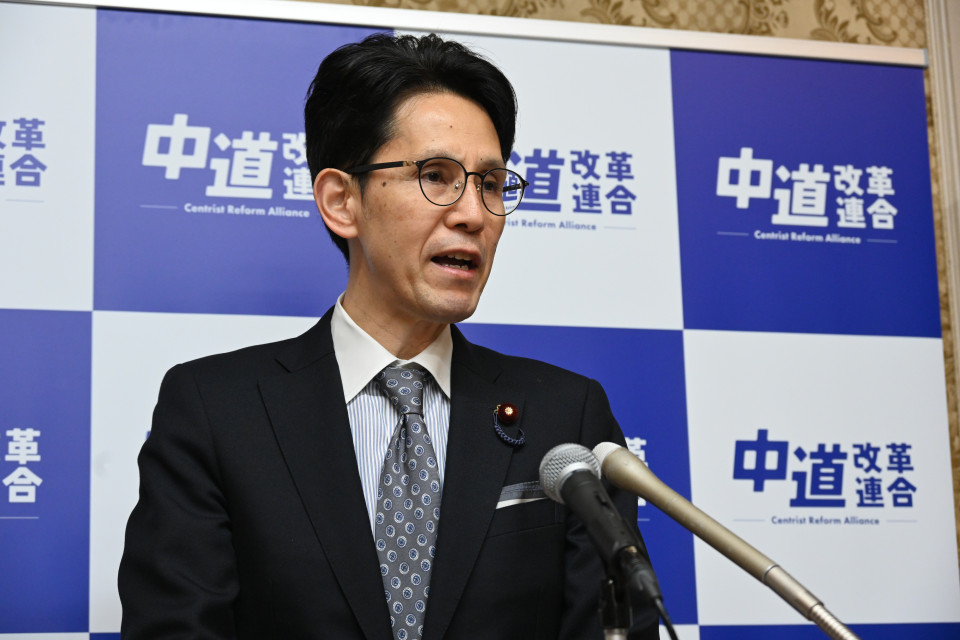 20260401中道改革連合の事務局が発足 中道階猛幹事長